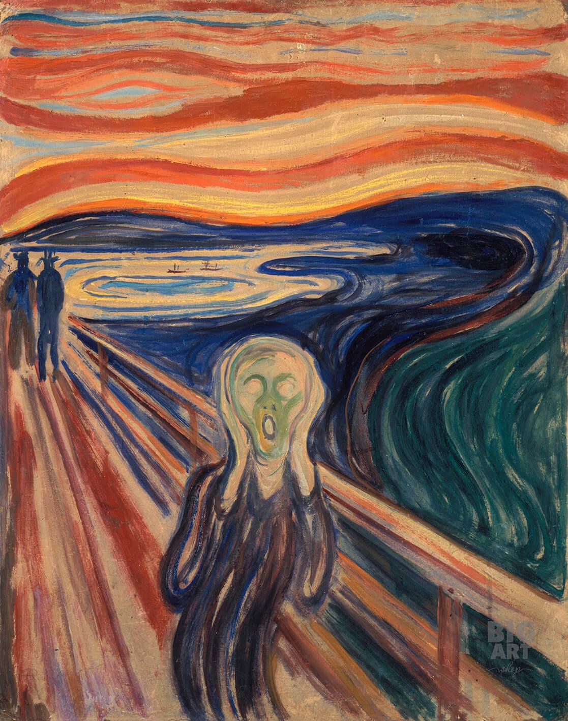 Obrazek Edvard Munch - Krzyk 2