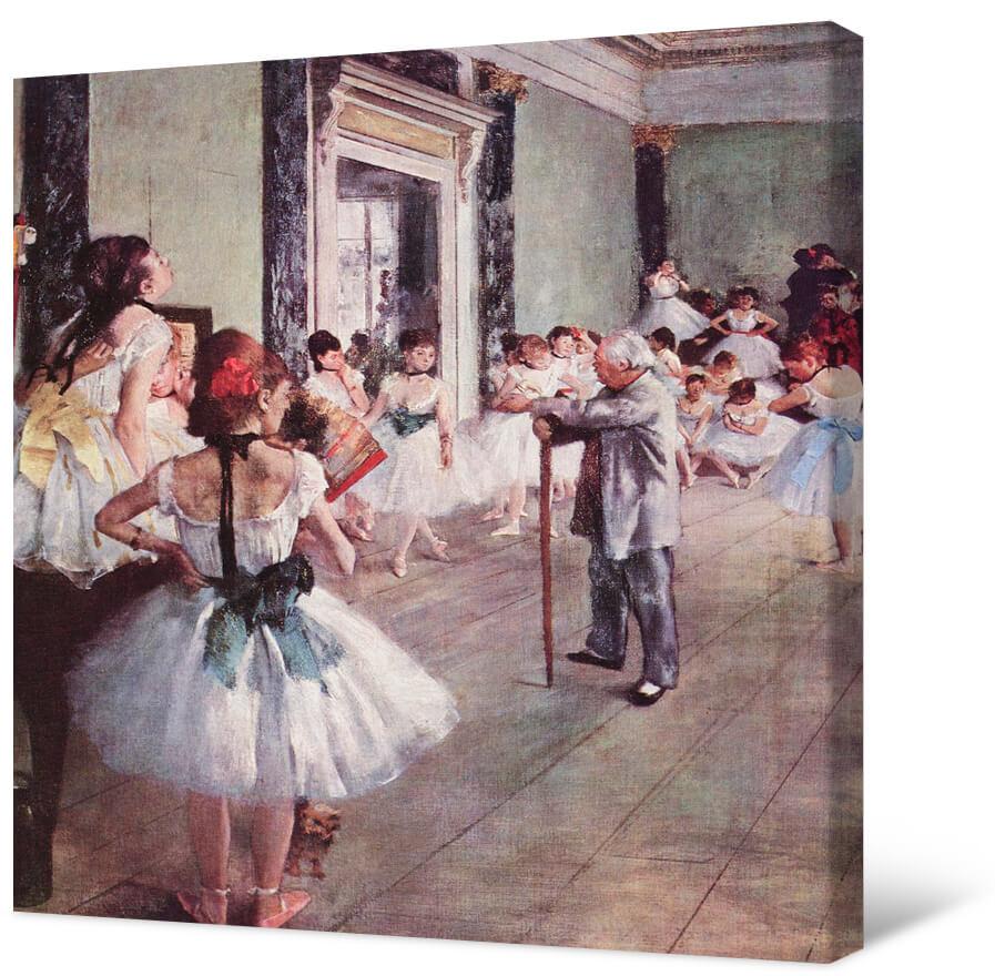Paveikslėlis Edgaras Degas – šokių klasė