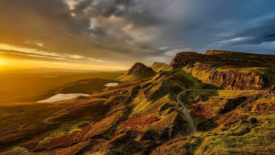 Bild Fotomalerei auf Leinwand - Highlands of Scotland 3