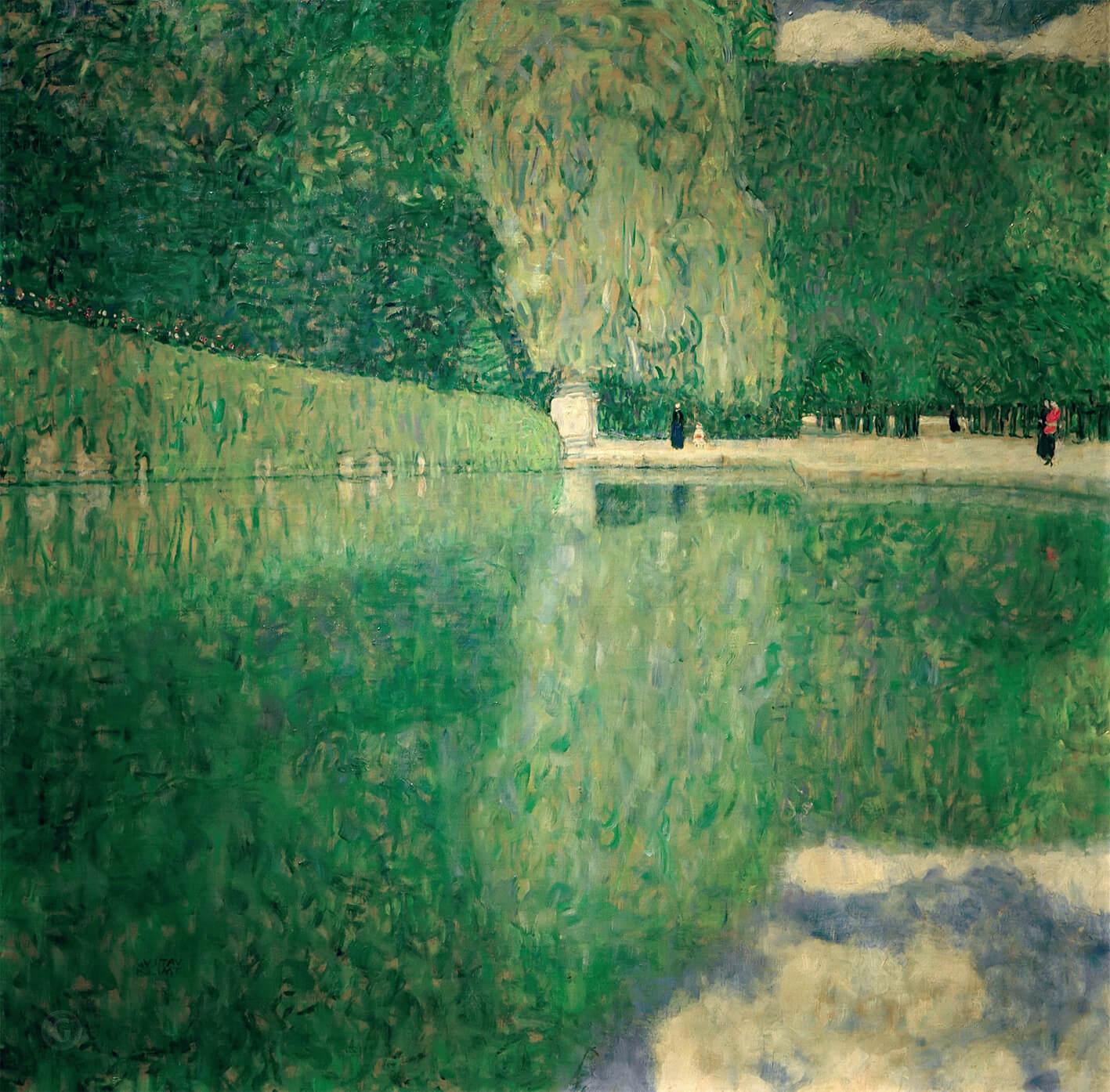 Bild Gustav Klimt - Schönbrunner Park 2