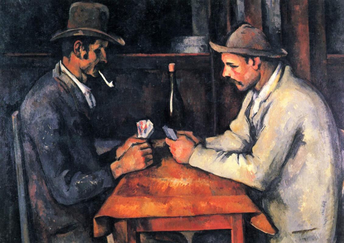 Picture Paul Cezanne - The Card Players 2