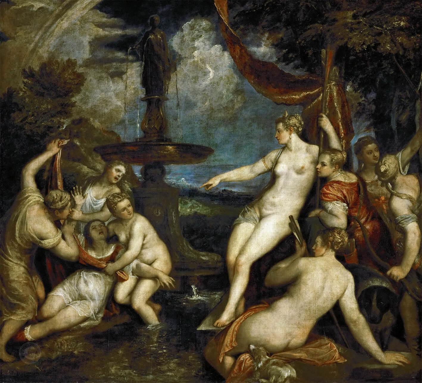 Pilt Titian - Diana kple Callisto 2