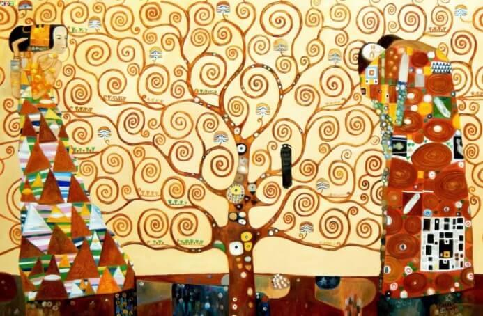 Picture Tree of Life, Gustav Klimt 3