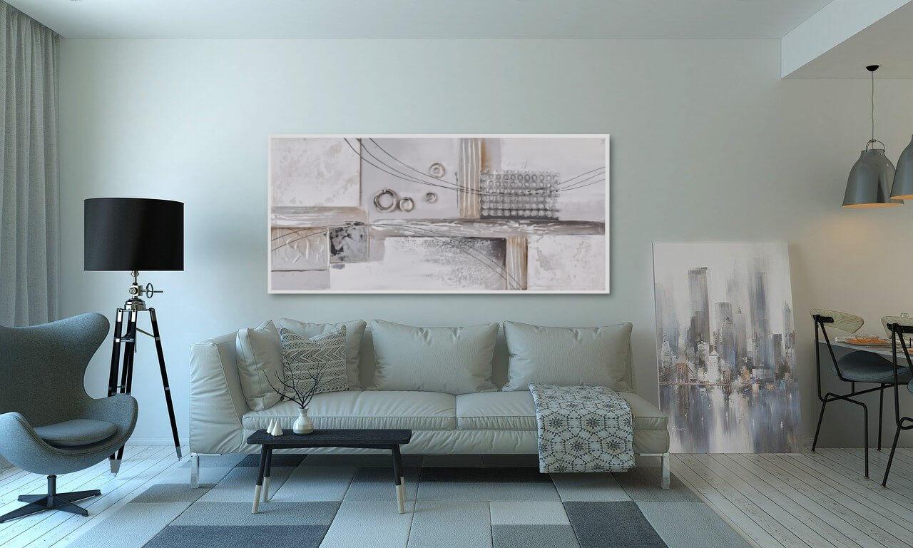 Foto glezna uz audekla - Abstract kolāža