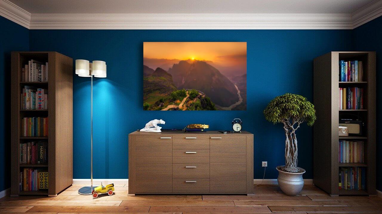 Foto glezna uz audekla - Vjetnamas kalnu ainava