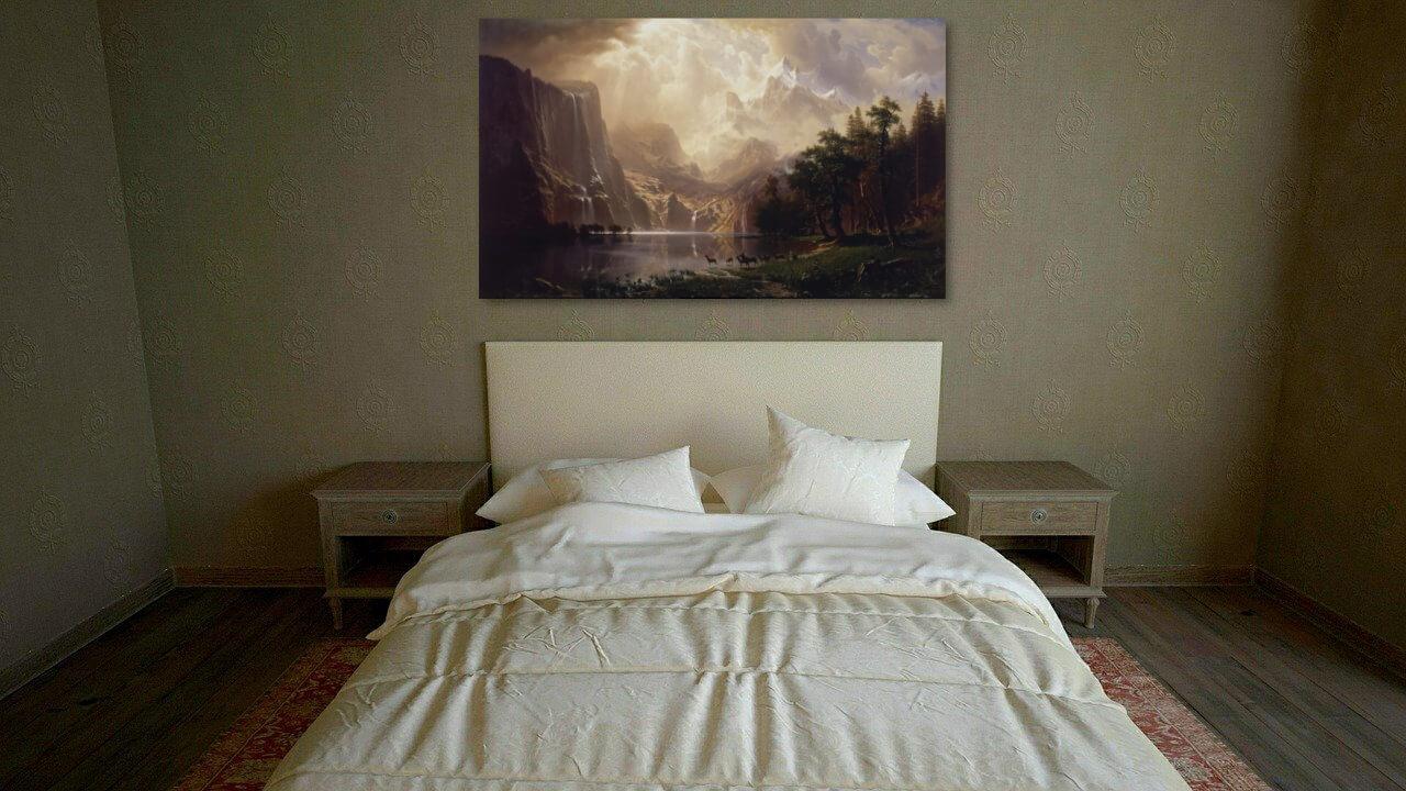 Photo painting on canvas - The beauty of nature