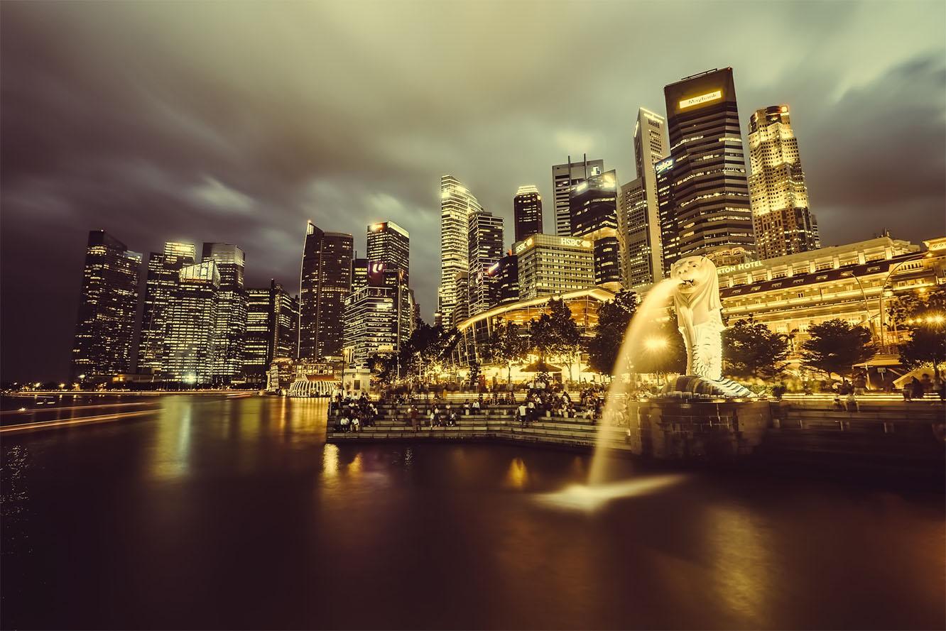 Merlion Tsaɖibɔ si le Singapore