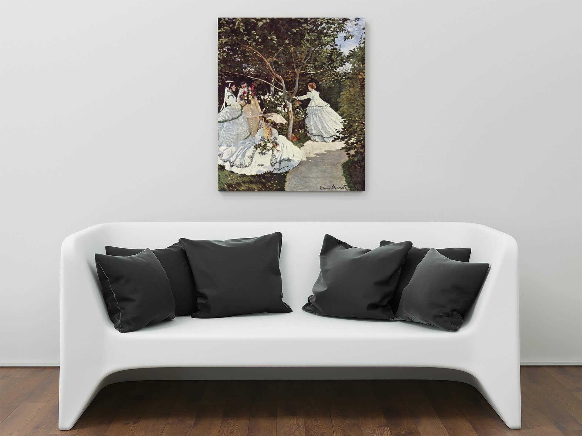 Picture Claude Monet - Women in the Garden 3
