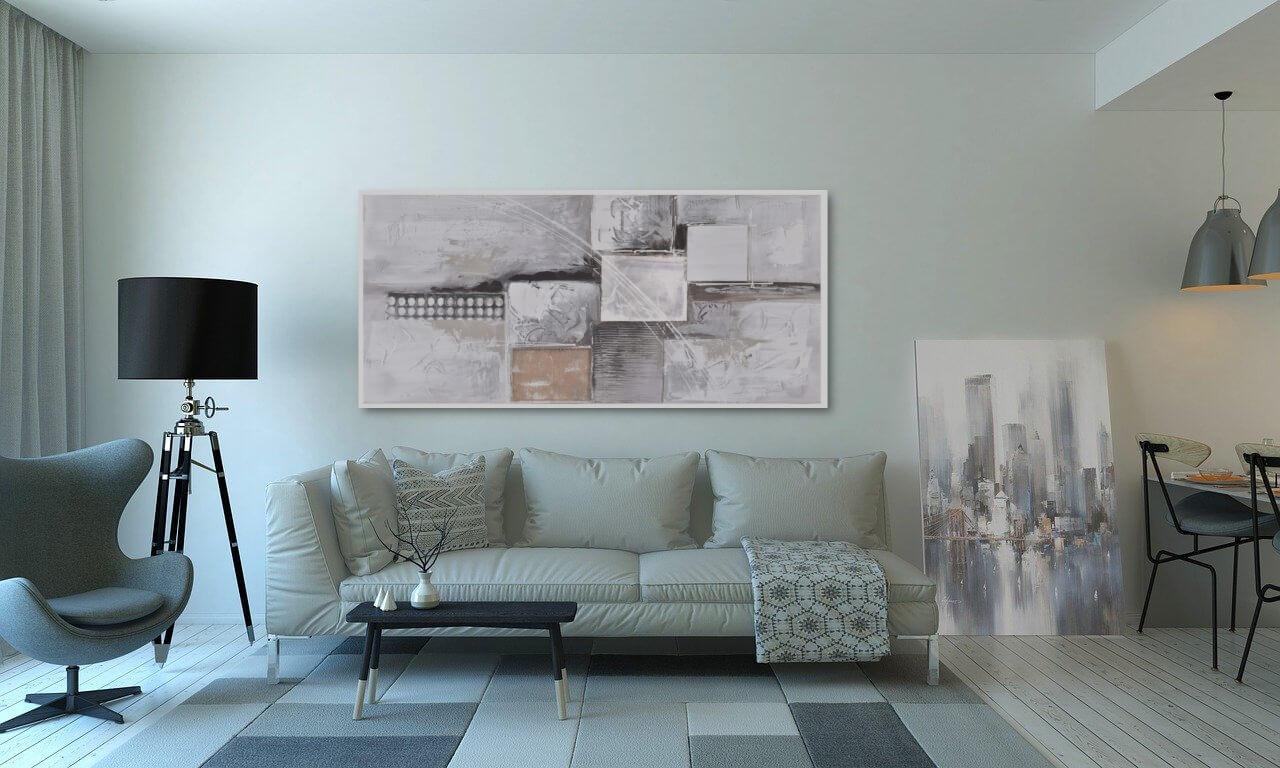 Foto glezna uz audekla - Abstract squares