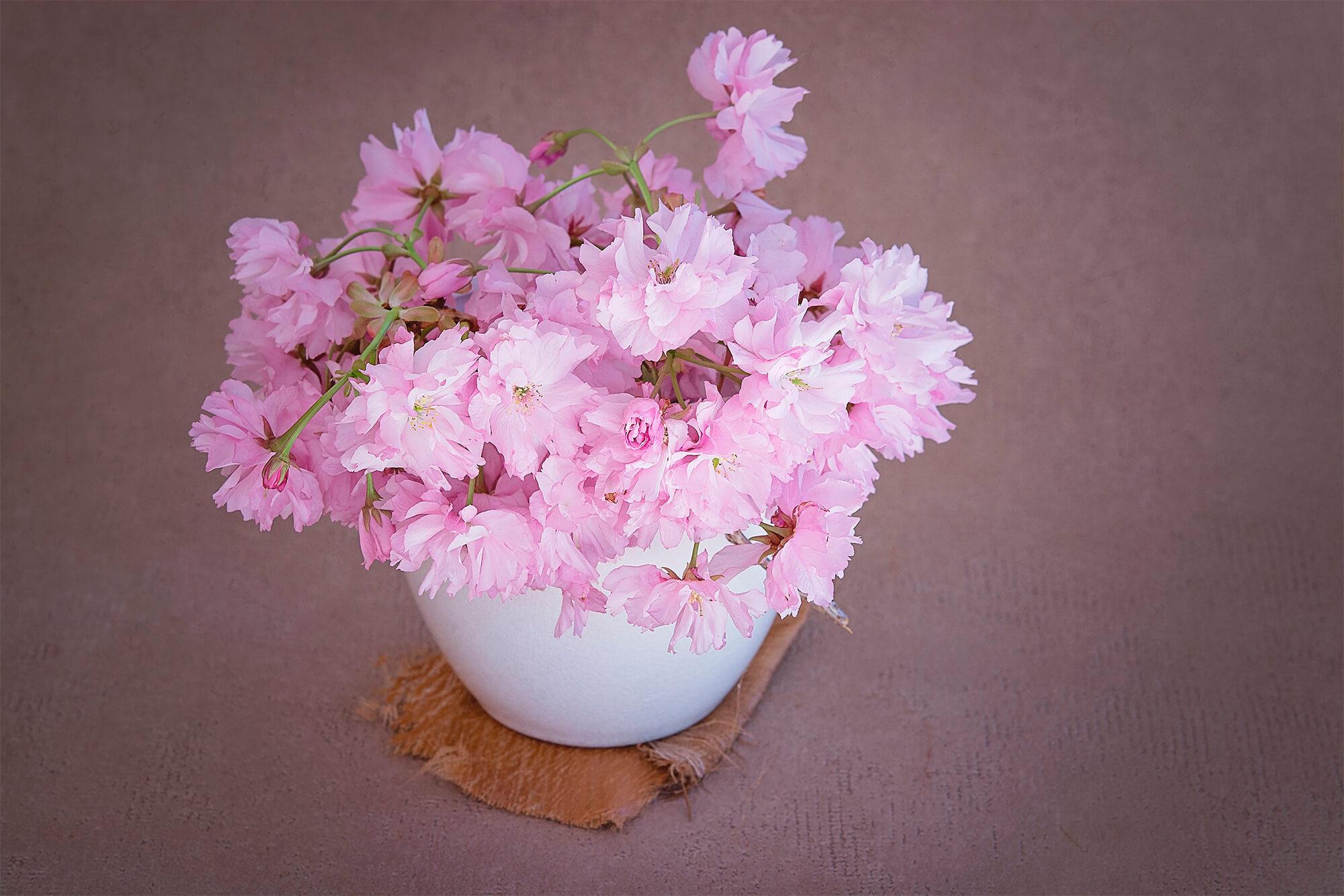 Zartes rosa Bouquet