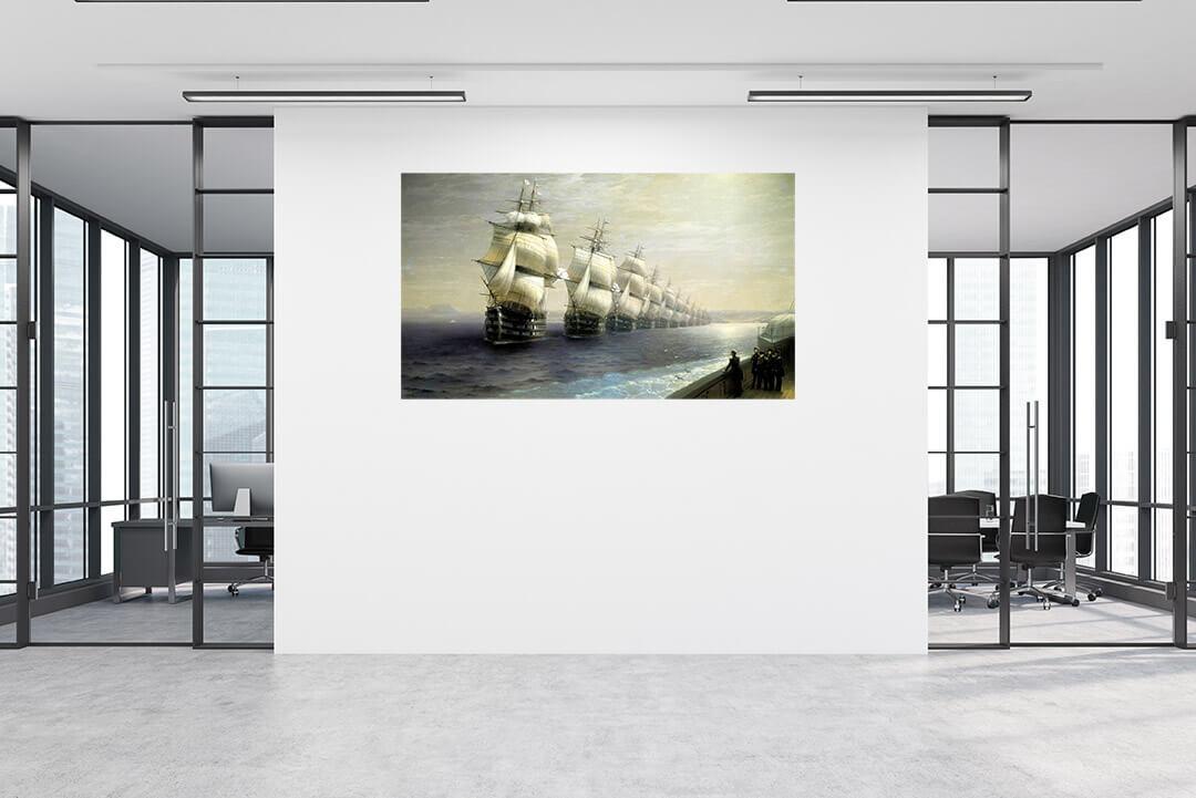 Bild Ivan Aivazovsky - Rückblick auf die Schwarzmeerflotte im Jahr 1849 3