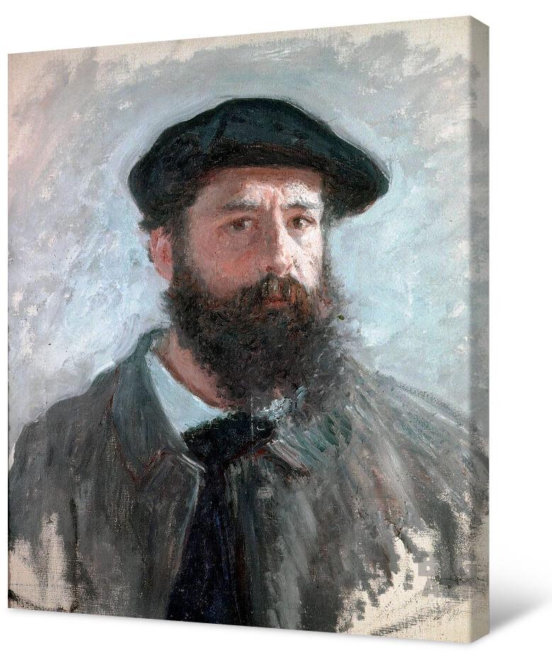 Claude Monet - Selbstbildnis mit Baskenmütze