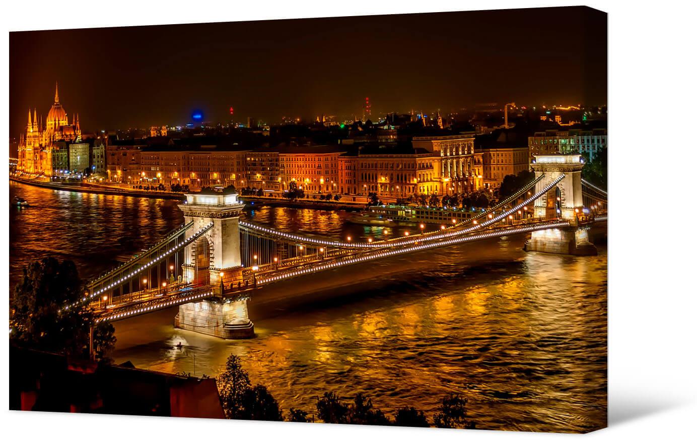 Paveikslėlis Grandininis tiltas Budapešte