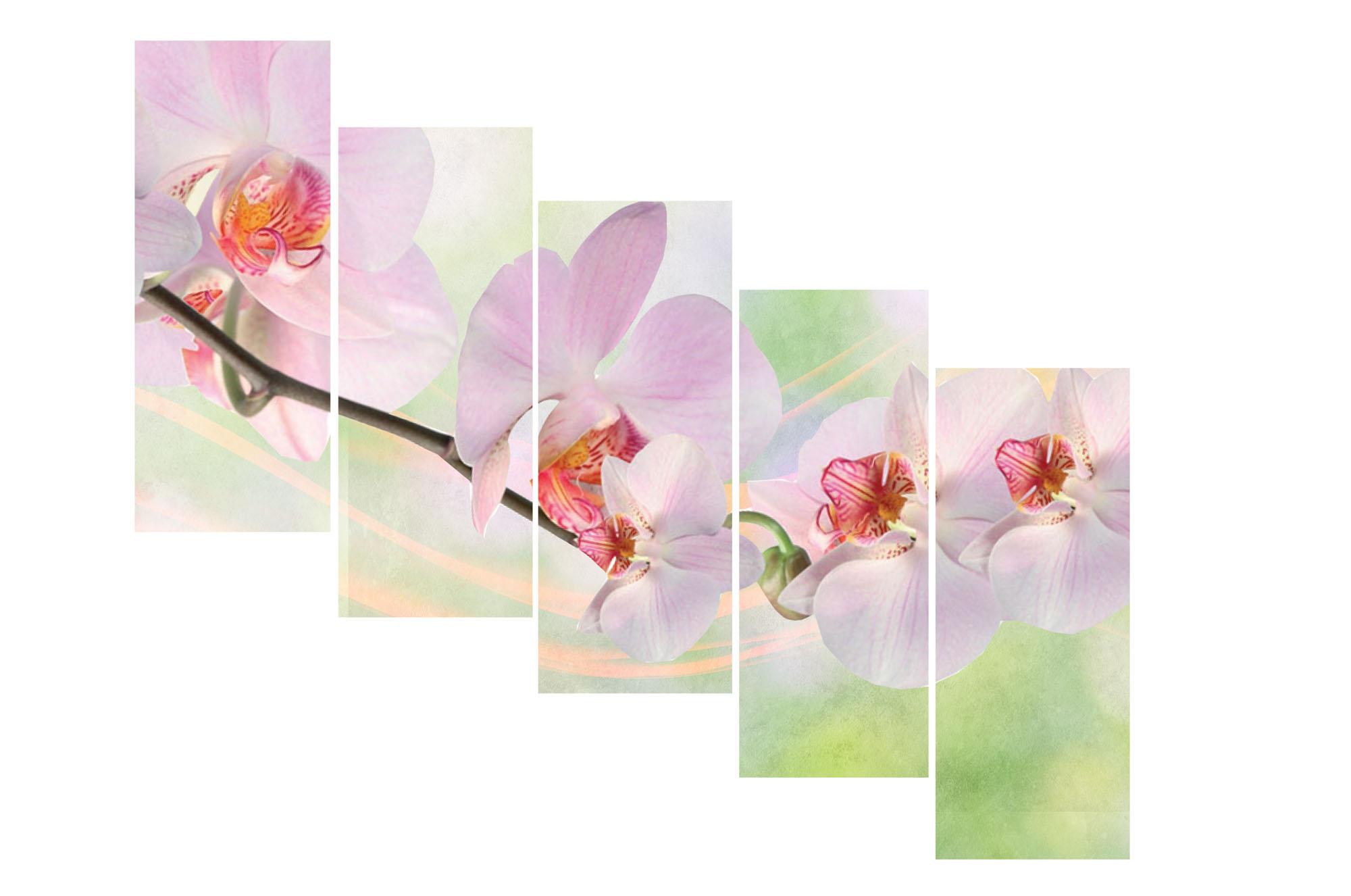 Obrazek Modułowy obraz - kwitnąca gałązka 3