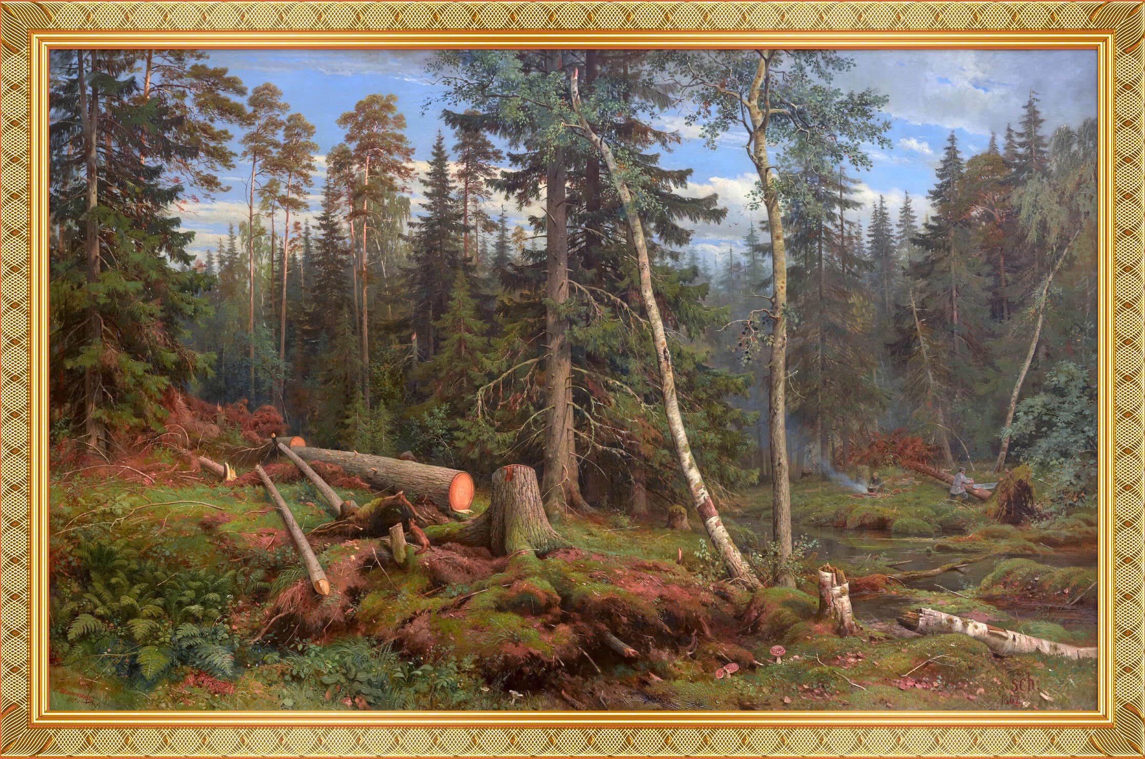 Picture Reproduction - Logging 4
