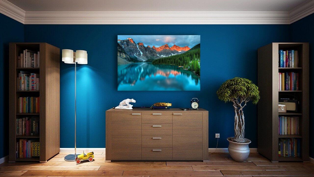 Foto glezna uz audekla - Banfa kalni